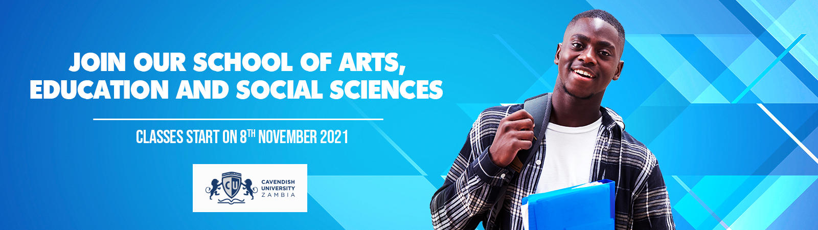 Join our School of Arts, Education and Social Sciences